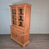 Vitrine Bücherschrank Teakholz 1,26 m – Bild 3