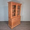 Vitrine Bücherschrank Teakholz 1,26 m