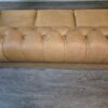 Chesterfield Sofa Couch Leder Camel 2,45 m – Bild 10