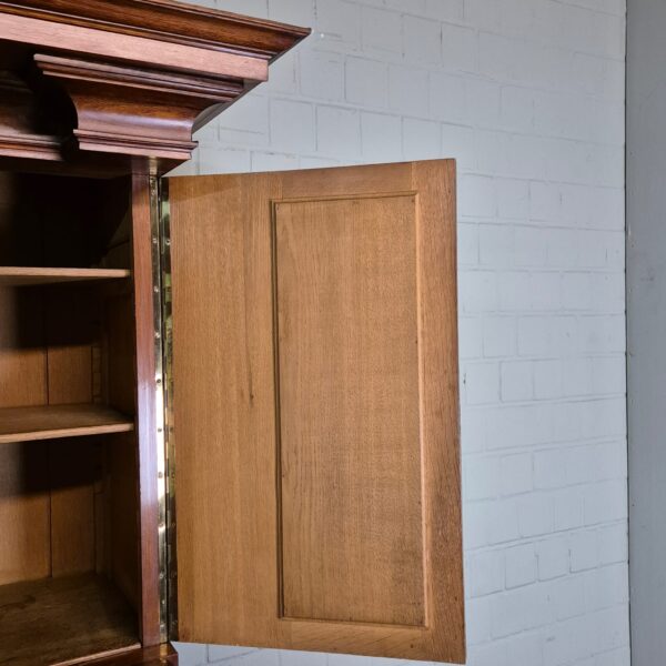 Buffetschrank Schrank Jugendstil 1900 Nussbaum – Bild 22