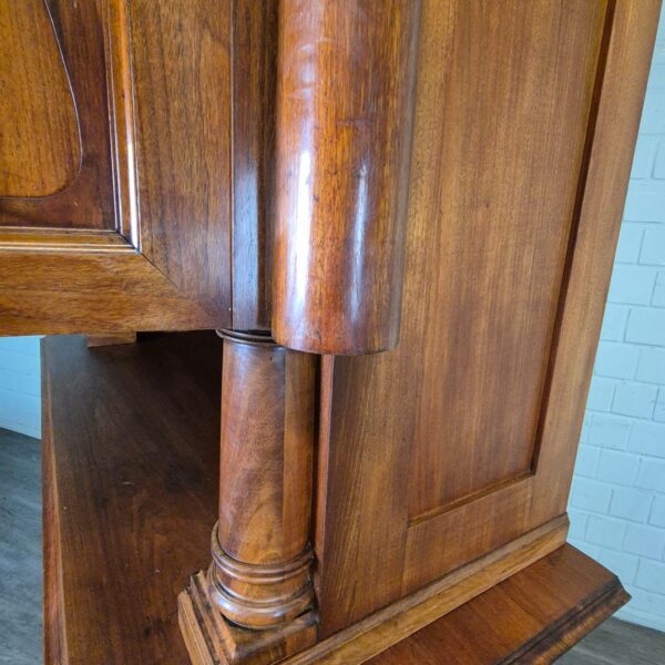 Buffetschrank Schrank Jugendstil 1900 Nussbaum – Bild 24