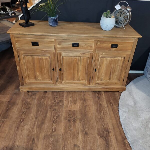 Sideboard Anrichte Teakholz 1,60 m – Bild 2