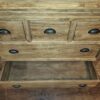 Sideboard Anrichte Teakholz 2,40 m – Bild 6