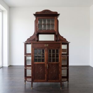 Buffetschrank Schrank Jugendstil 1900 Mahagoni