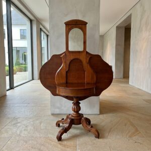 Klapptisch Schminktisch Salontisch Biedermeier 1850 Mahagoni