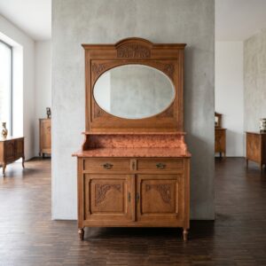 Waschtisch Schminktisch Jugendstil 1910 Eiche