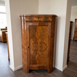Eckschrank Biedermeier 1810 Mahagoni