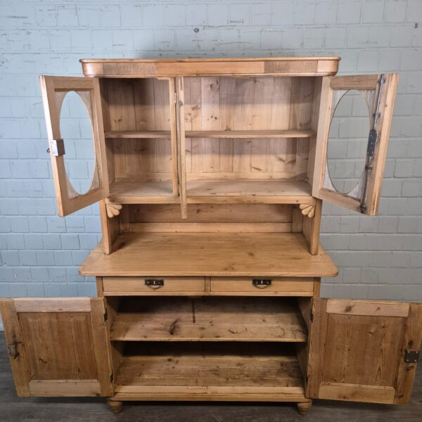 Buffetschrank Schrank Jugendstil 1910 Kiefer – Bild 9