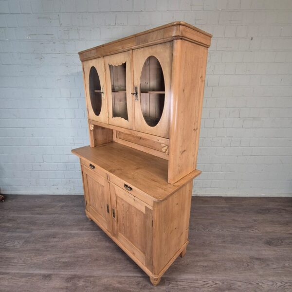 Buffetschrank Schrank Jugendstil 1910 Kiefer – Bild 4