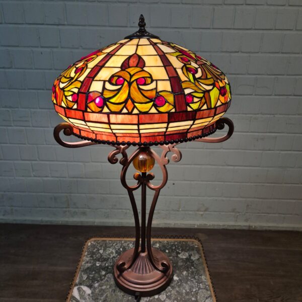 Tiffany Tischlampe Lampe Ø 0,42 m – Bild 5