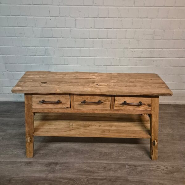 Wandtisch Sideboard Teakholz 1,40 m – Bild 3