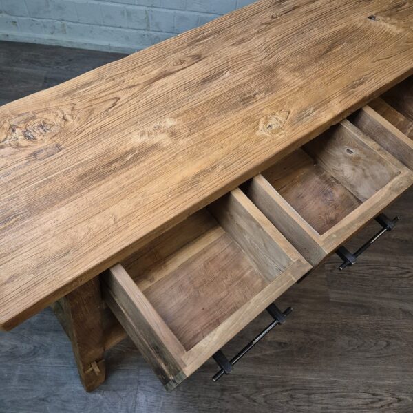 Wandtisch Sideboard Teakholz 2,00 m – Bild 12