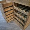 Weinschrank Weinregal Teakholz 1,13 m – Bild 14
