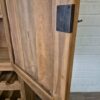 Weinschrank Weinregal Teakholz 1,13 m – Bild 12