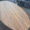 Tisch Esstisch Oval Massivholz 2,62 m x 1,21 m – Bild 3