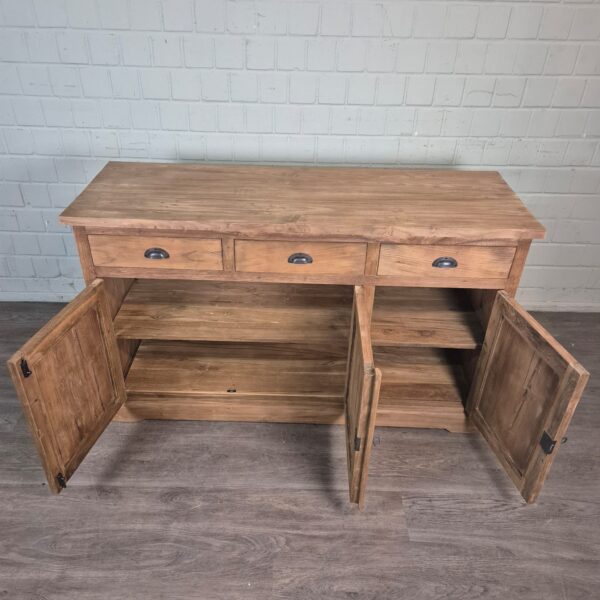 Sideboard Anrichte Teakholz 1,50 m – Bild 8