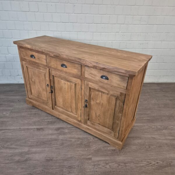 Sideboard Anrichte Teakholz 1,50 m – Bild 2