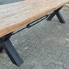 Esstisch Tisch Baumstamm Teakholz 3,00 m x 1,04 m – Bild 8