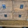 Weinschrank Weinregal Vitrine Teakholz 1,35 m – Bild 7