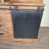 Weinschrank Weinregal Vitrine Teakholz 1,35 m – Bild 6