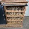 Weinschrank Weinregal Vitrine Teakholz 1,35 m – Bild 13