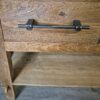 Wandtisch Sideboard Teakholz 1,40 m – Bild 6
