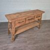 Wandtisch Sideboard Teakholz 1,40 m