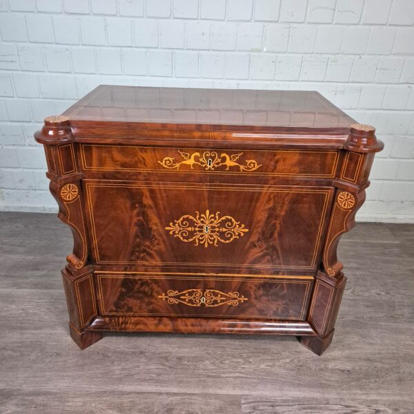 Kommode Biedermeier 1830 Mahagoni – Bild 2