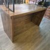 Hausbar Gartenbar Weinfass-Bar Mangoholz 1,84 m – Bild 32