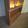 Hausbar Gartenbar Weinfass-Bar Mangoholz 1,84 m – Bild 12