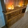 Hausbar Gartenbar Weinfass-Bar Mangoholz 1,84 m – Bild 13