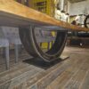 Esstisch Tisch Baumstamm Teakholz 3,00 m x 1,10 m – Bild 12