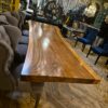 Esstisch Tisch Baumstamm Teakholz 3,00 m x 1,10 m – Bild 7