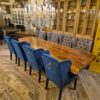 Esstisch Tisch Baumstamm Teakholz 3,00 m x 1,10 m – Bild 3