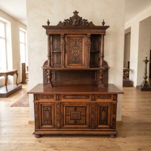 Buffetschrank Schrank Gründerzeit 1880 Eiche