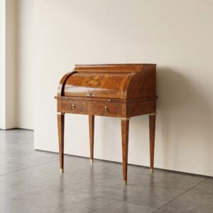 Damen-Schreibtisch Sekretär Biedermeier 1840 Nussbaum