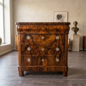 Kommode Biedermeier 1840 Nussbaum