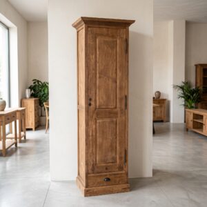 Schrank Hochschrank Teakholz 0,67 m
