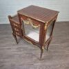 Schmuckschrank Vitrine Neubarock Nussbaum 0,80 m – Bild 5