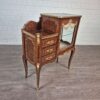 Schmuckschrank Vitrine Neubarock Nussbaum 0,80 m