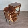 Schmuckschrank Vitrine Neubarock Nussbaum 0,80 m – Bild 15