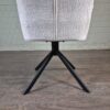 Retro Design Stuhl Esszimmerstuhl Cremeweiß – Bild 10