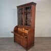 Sekretär-Vitrine Jugendstil 1900 Mahagoni – Bild 13