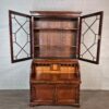 Sekretär-Vitrine Jugendstil 1900 Mahagoni – Bild 21