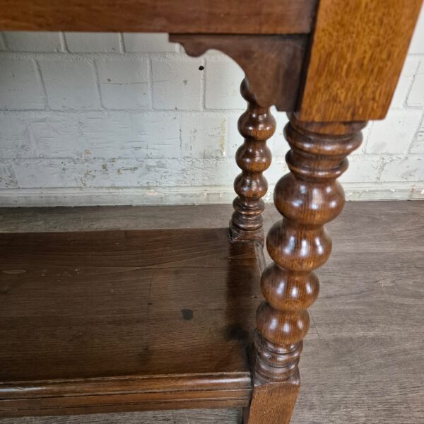 Wandtisch Sideboard Gründerzeit 1880 Eiche – Bild 8