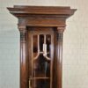 Vitrine Hochschrank Jugendstil 1920 Eiche – Bild 4