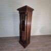 Vitrine Hochschrank Jugendstil 1920 Eiche – Bild 15