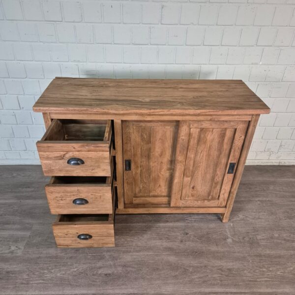 Anrichte Sideboard Teakholz 1,20 m – Bild 10