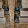 Beistellschrank Schränkchen Teakholz 0,62 m – Bild 7