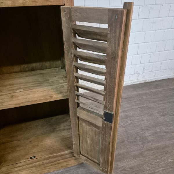 Beistellschrank Schränkchen Teakholz 0,62 m – Bild 12